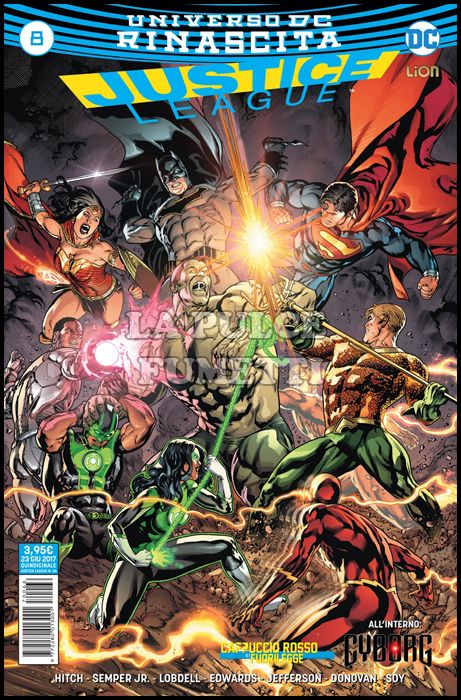 JUSTICE LEAGUE #    66 - JUSTICE LEAGUE 8 - RINASCITA